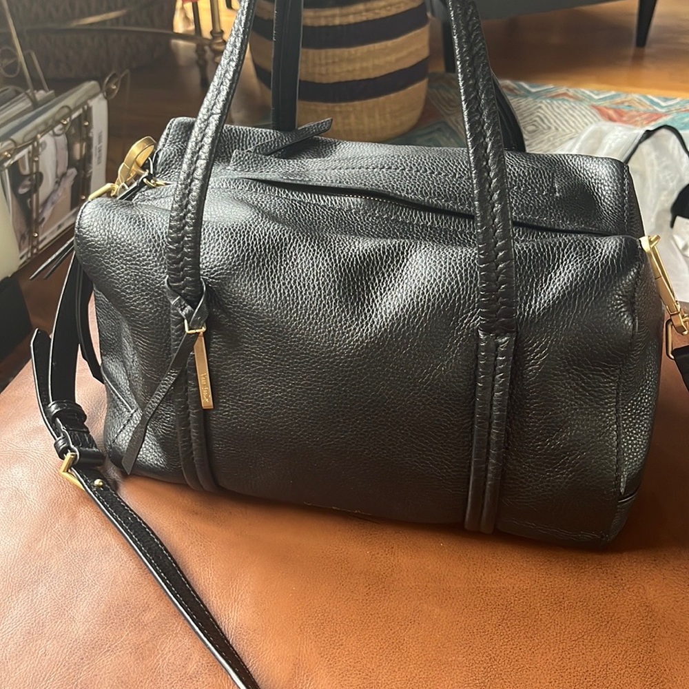 NWT Vera Bradley Mallory Satchel - Black